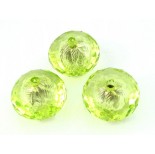 Zdjęcie - Oponka akrylowa fasetowana peridot 18x14mm